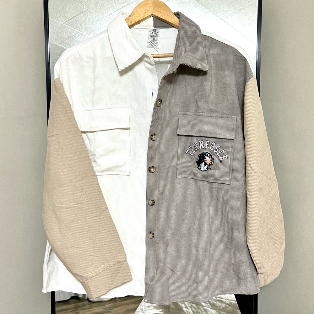 TENNESSEE VOLUNTEERS Corduroy Shacket